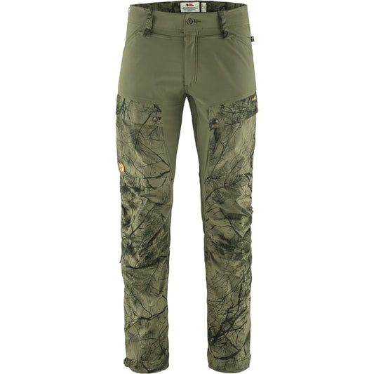  Fjallraven Men's Keb Trouser - Green Camo/ Laurel Green