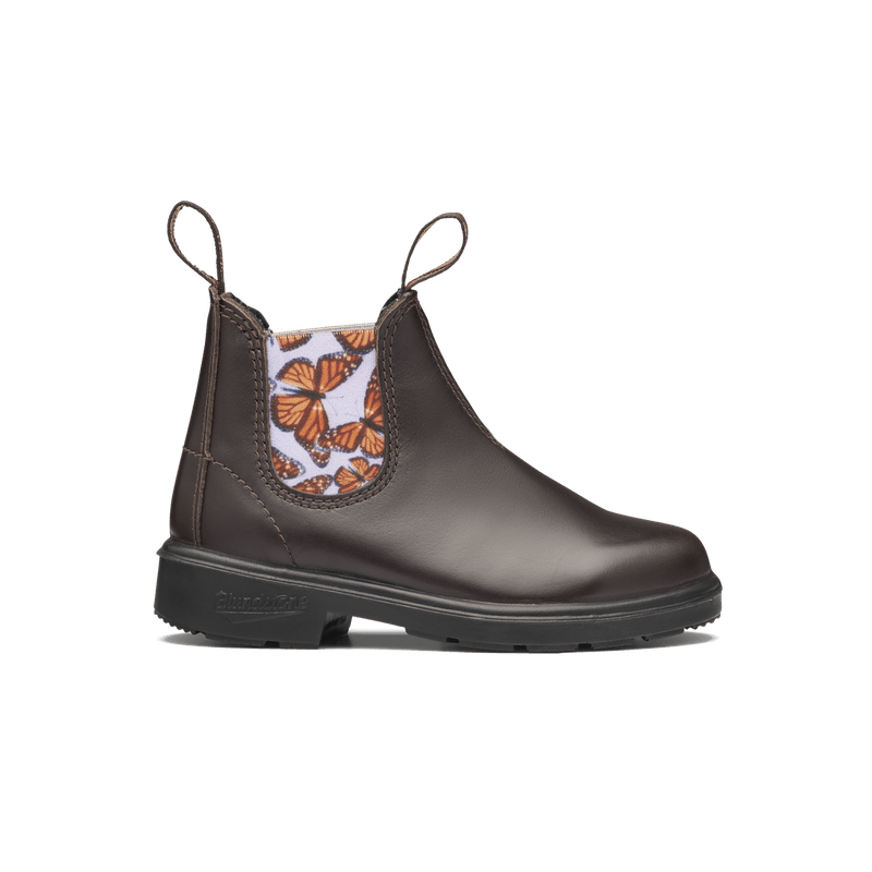  Blundstone 2395 - Kids' Blunnies Brown With Lilac Butterfly