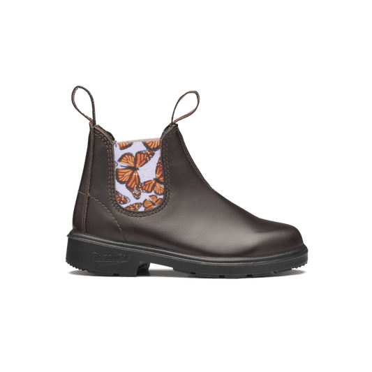  Blundstone 2395 - Kids' Blunnies Brown With Lilac Butterfly