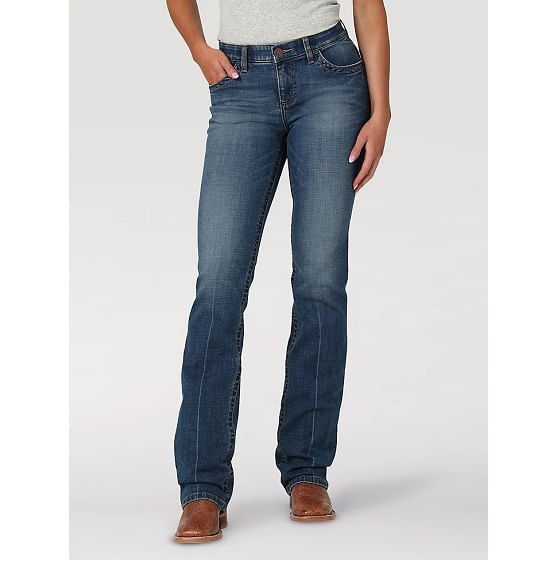  Wrangler Women's Ultimate Riding Bootcut Jean - Marie Blue