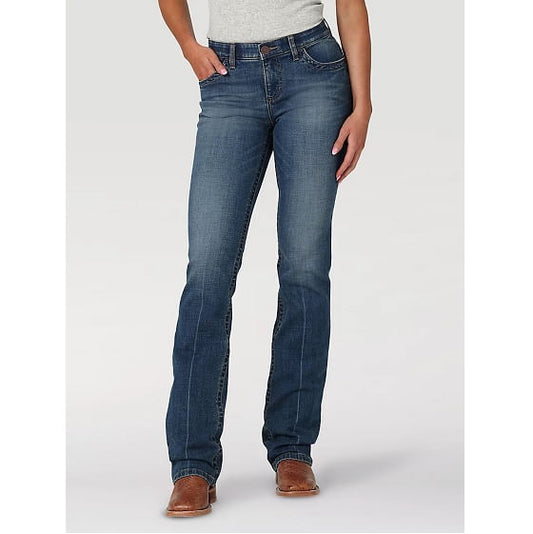  Wrangler Women's Ultimate Riding Bootcut Jean - Marie Blue