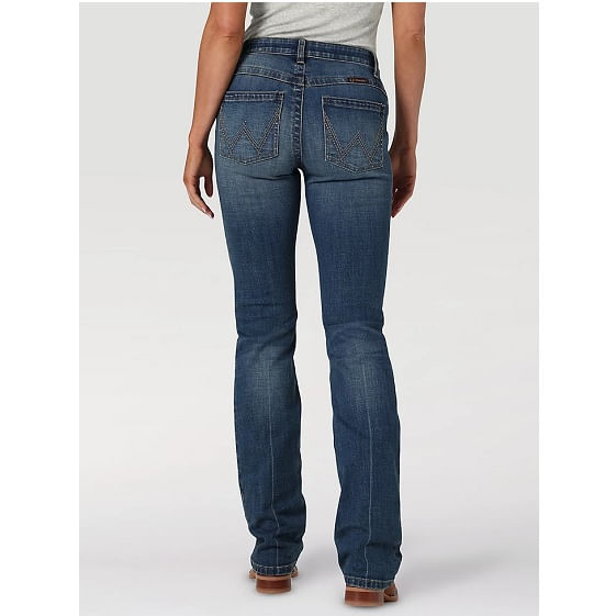  Wrangler Women's Ultimate Riding Bootcut Jean - Marie Blue