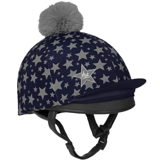  LeMieux Kids' Reflective Hat Silk- Indigo